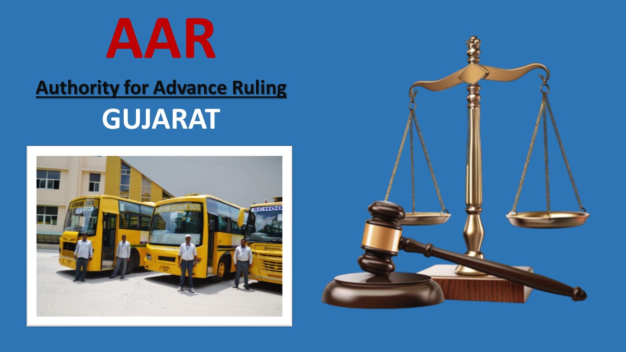 No GST Exemption Where School Bus Services Paid Directly by Students: AAR