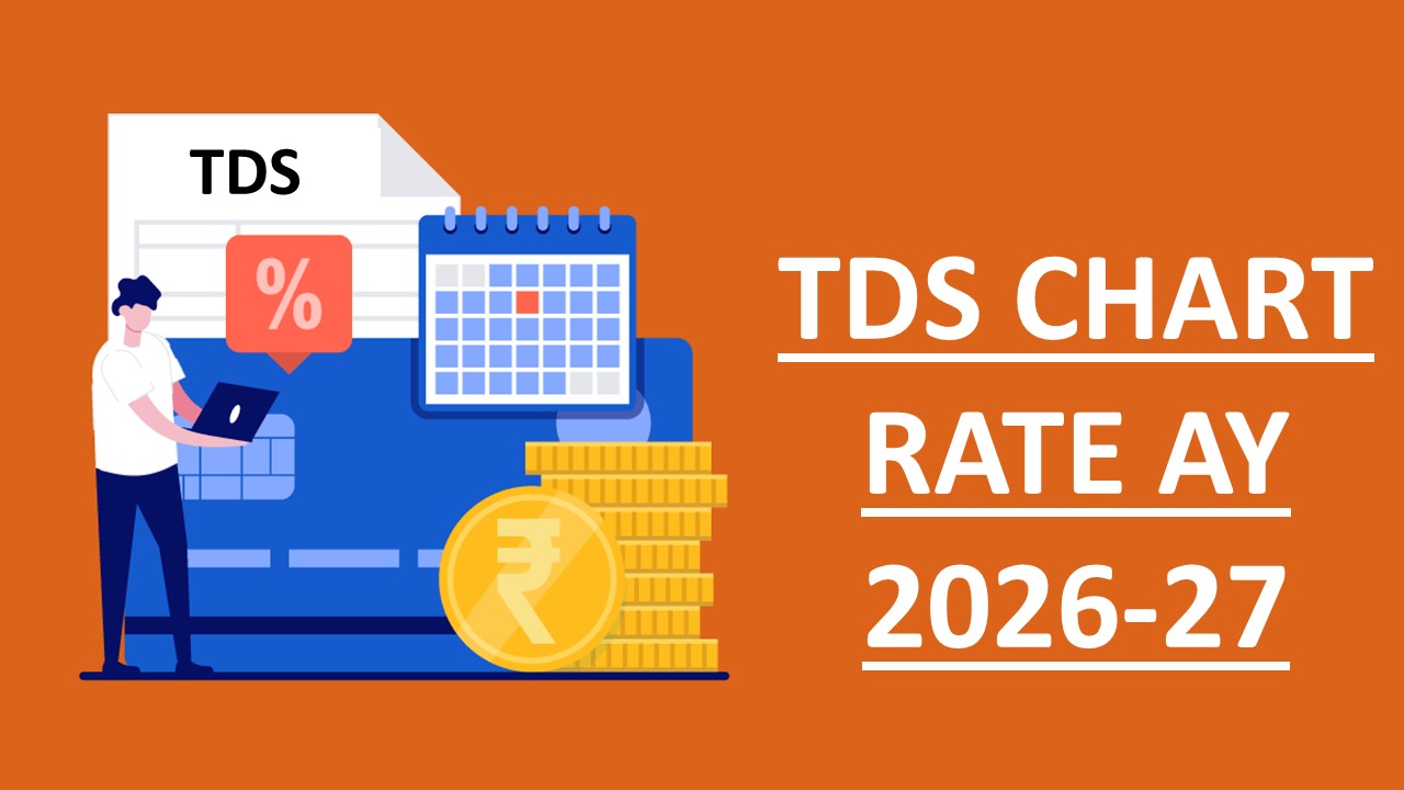 TDS Rate: TDS Chart for AY 2026-27, As Per Latest Amendment by The Finance Act, 2025