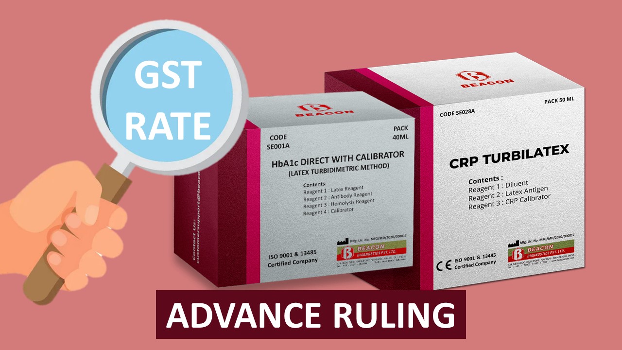 Diagnostic Test Kits are Taxed at 5% GST Rate: AAR