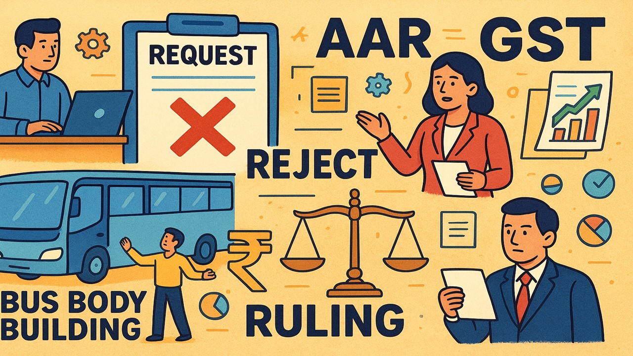 Advance Ruling Authority Dismisses Rectification Plea for Lack of Apparent Error
