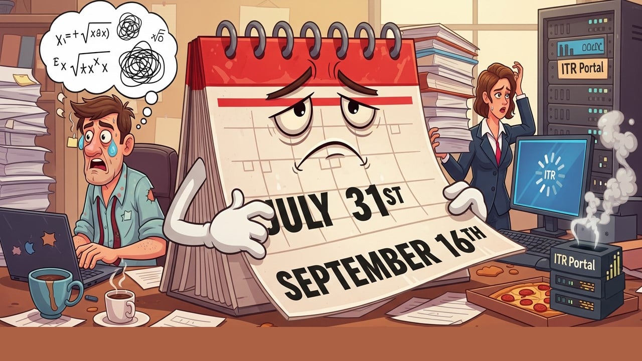 September 16: CBDT Extends ITR Deadline by One Day Amid Portal Glitches
