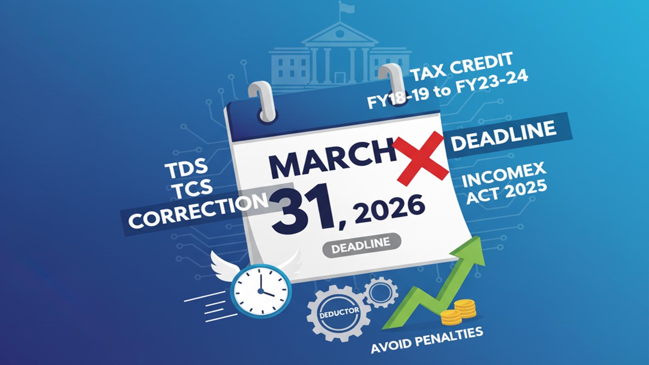 Correct Your TDS/TCS Statement Before This Date to Avoid Losing Tax Credit