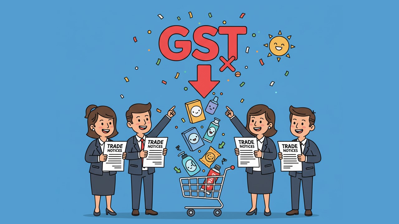 FMCG Majors Issue Trade Notices as GST Reduced on Household Essentials