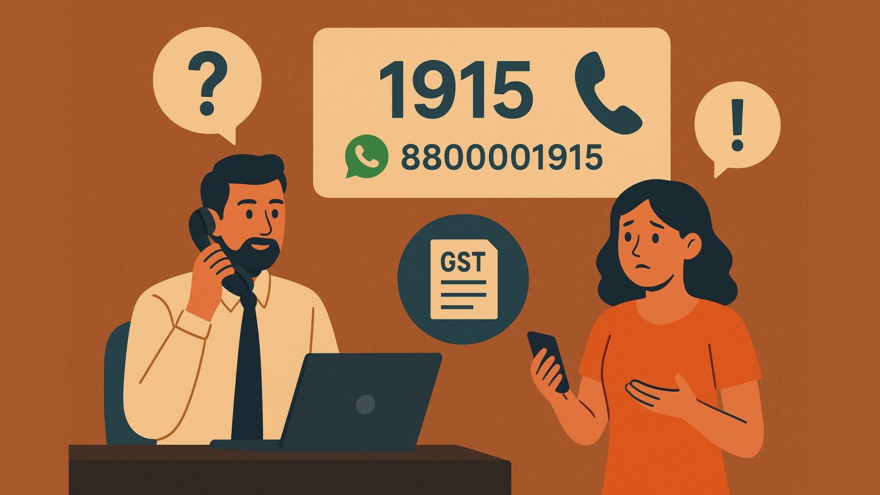GST Dept. Releases Toll free number for GST rate changes queries/complaints