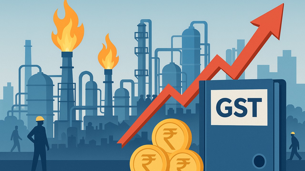 GST Rate Hike on Natural Gas Operations: 18% Rate Effective from Sept 22, 2025