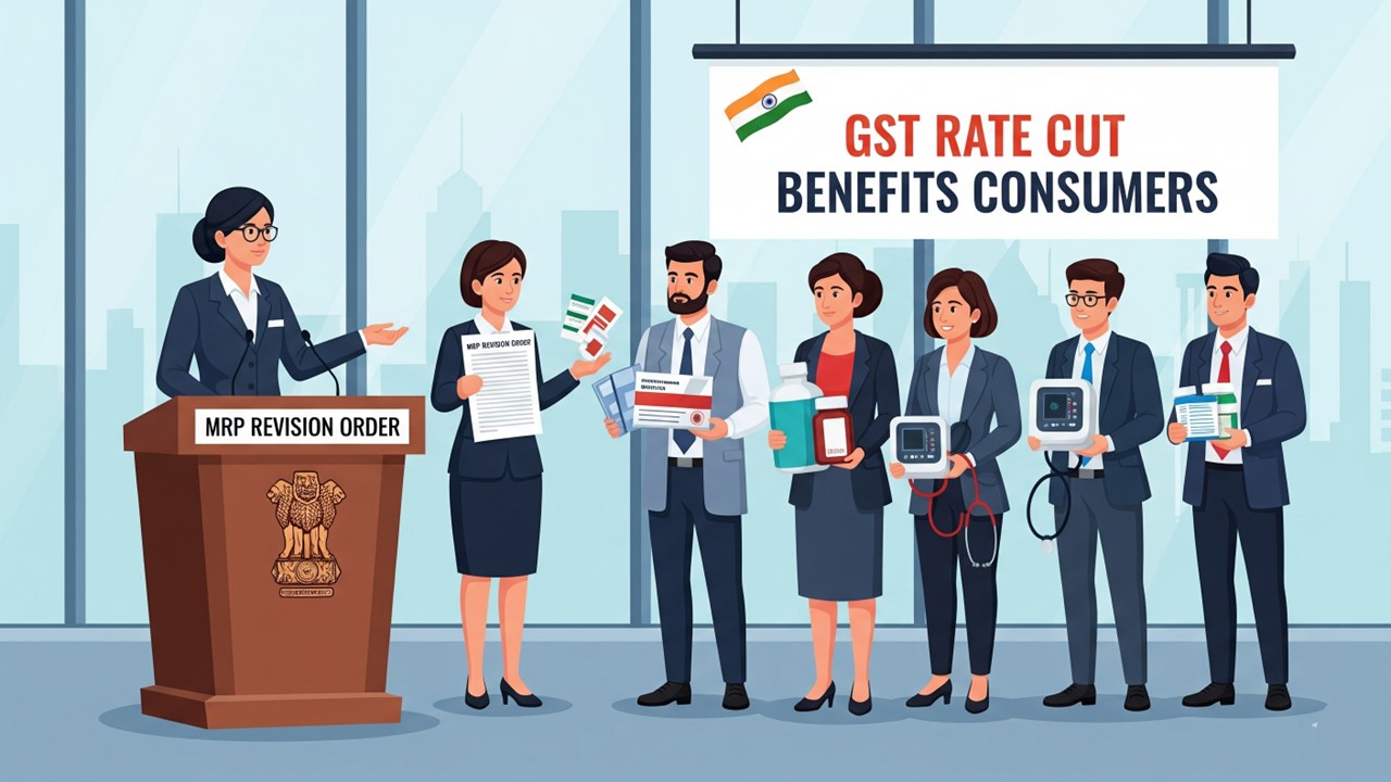 Govt Directs Pharma Firms to Revise MRPs of Medicines and Medical Devices Following GST Rate Cut