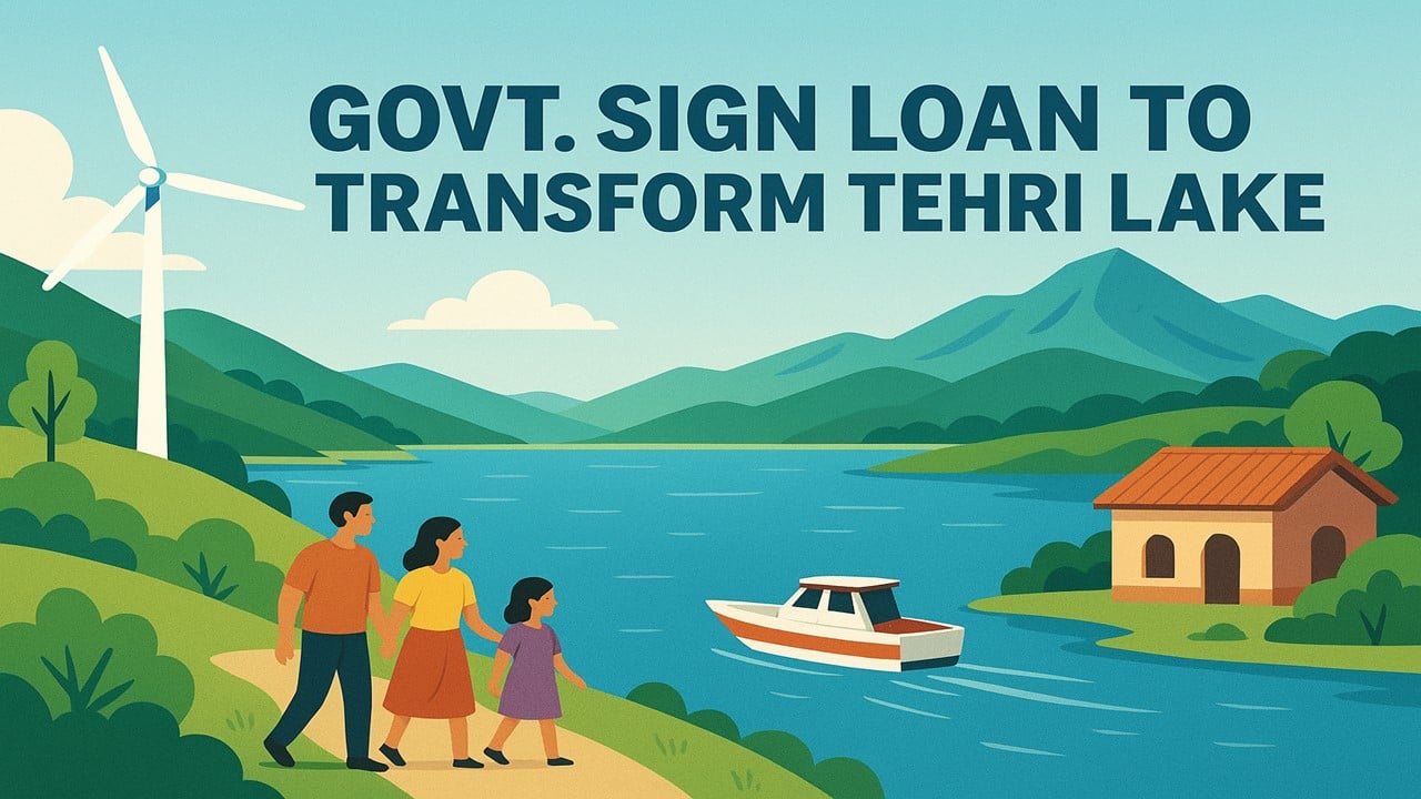 Govt. and ADB Signed $ 126.42 Million Loan to Transform Tehri Lake into a Model for Sustainable Rural Tourism
