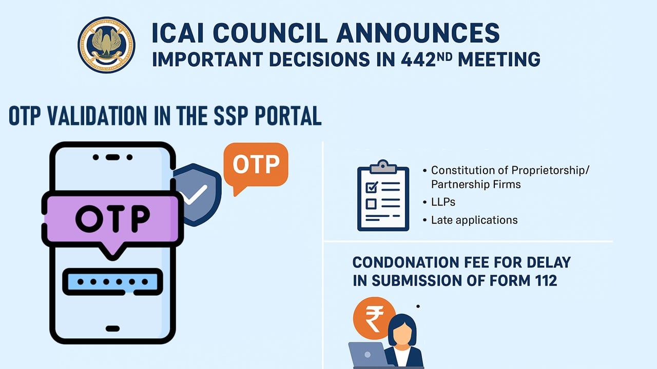 ICAI’s 442nd Council Meeting: Game-Changing Decisions Every CA Must Know