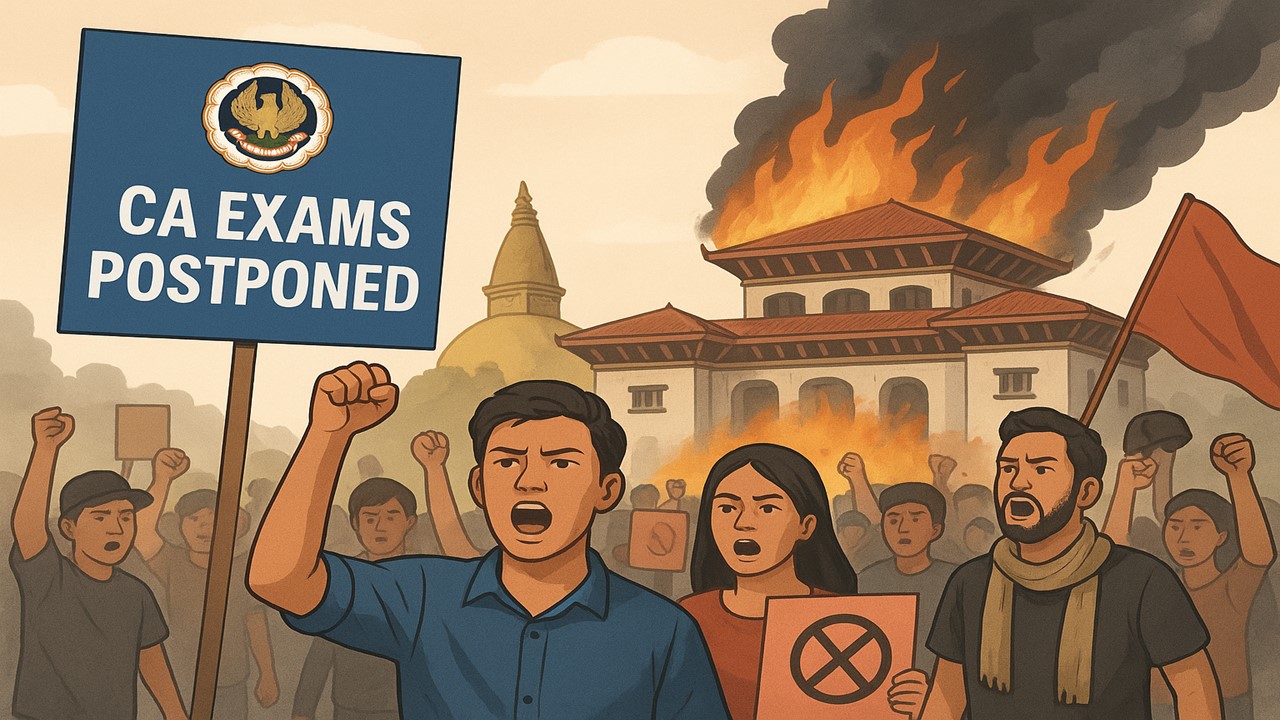 ICAI Postpones CA Final and Intermediate Exams in Kathmandu (Nepal) Amid Protests, Revised Dates to Be Announced Soon