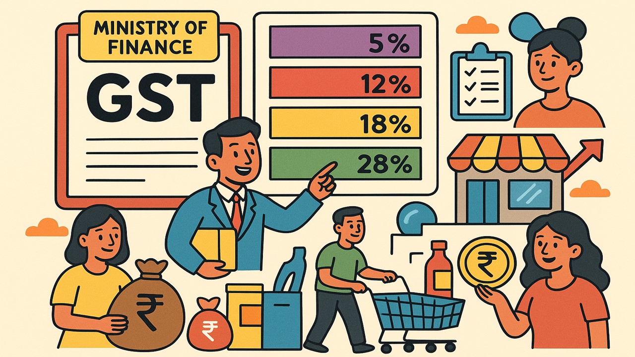 Revised GST Rates: Ministry of Finance Announces New GST Slabs