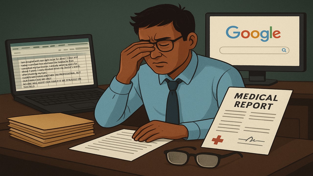 "Tax Deadlines Can Wait, But Health Cannot": A Tax Professional’s Cautionary Line During Peak Tax Season