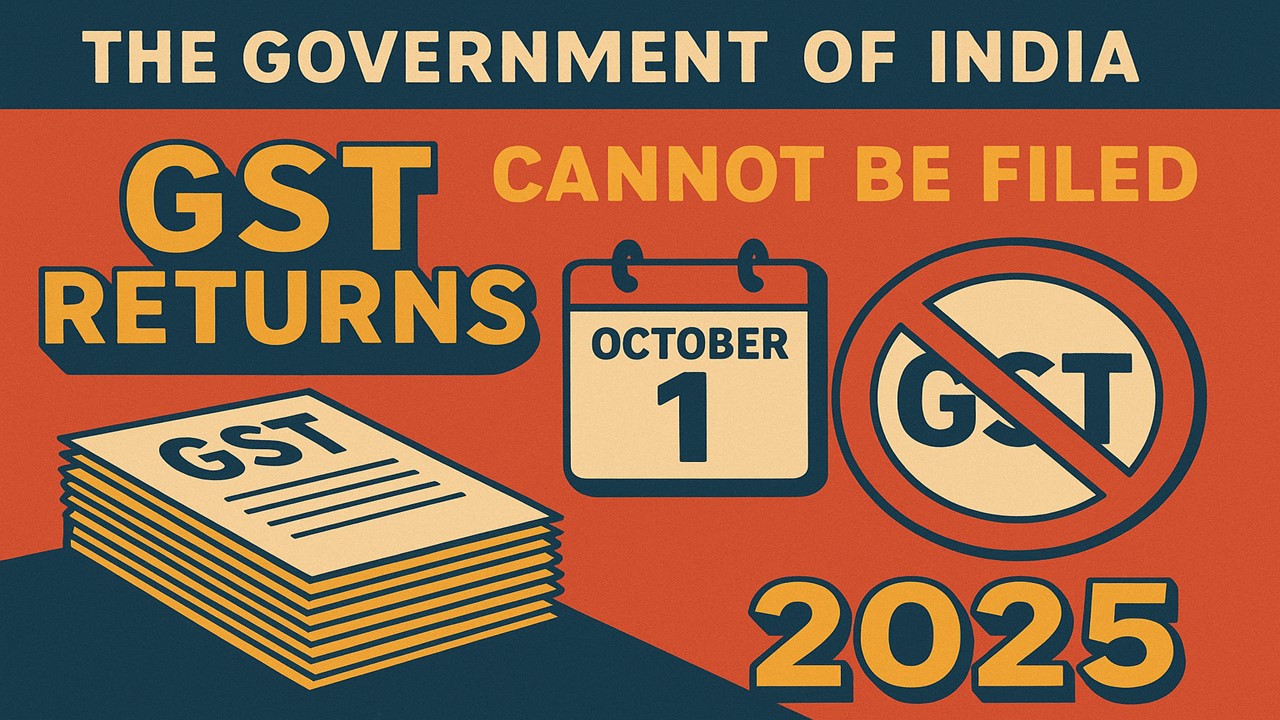 GST Filing Deadline Advisory: No Returns Allowed After 3 Years