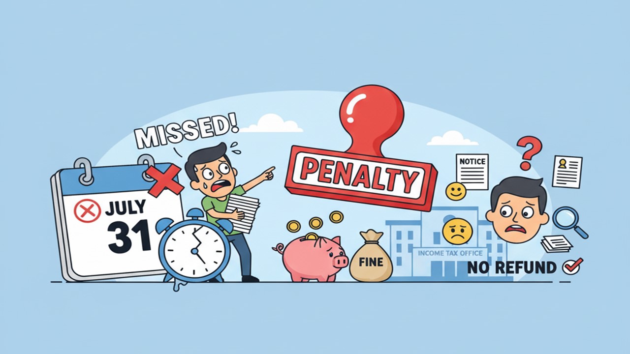 ITR Deadline Today: What if You Fail to File ITR by Today's Due Date?