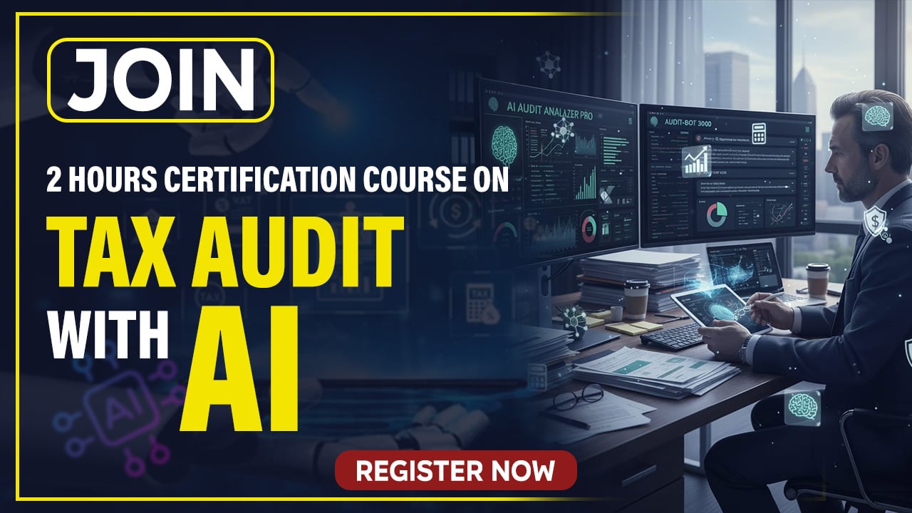 Certification Course on Tax Audit With AI