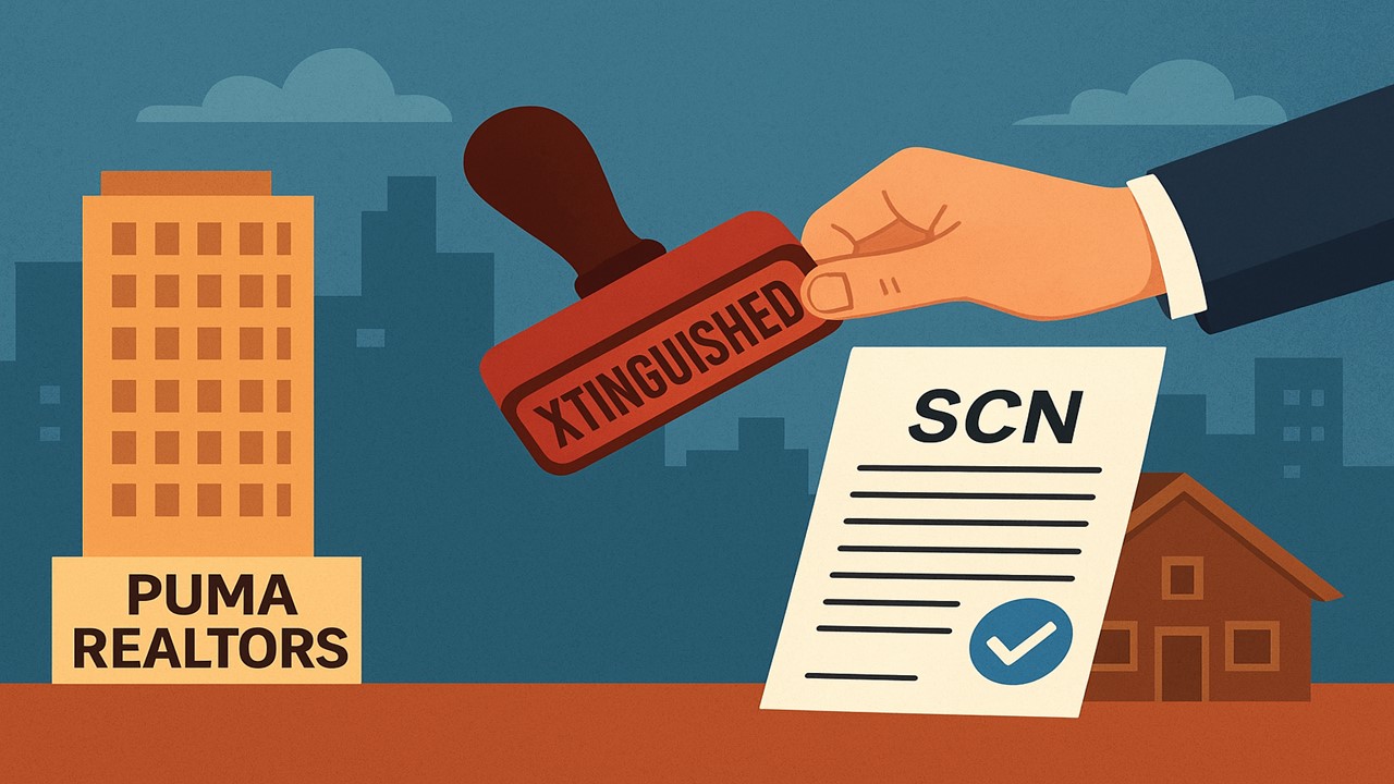 GSTAT: Anti-Profiteering Proceedings Extinguished Against Puma Realtors After Insolvency Resolution; SCN Set Aside