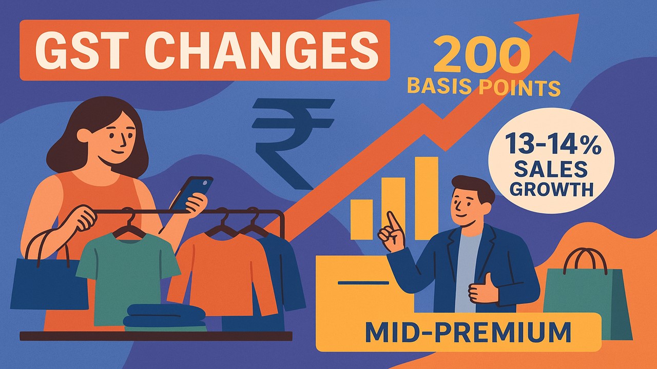 GST Shift Fuels 13-14% Growth in Organised Apparel Retail