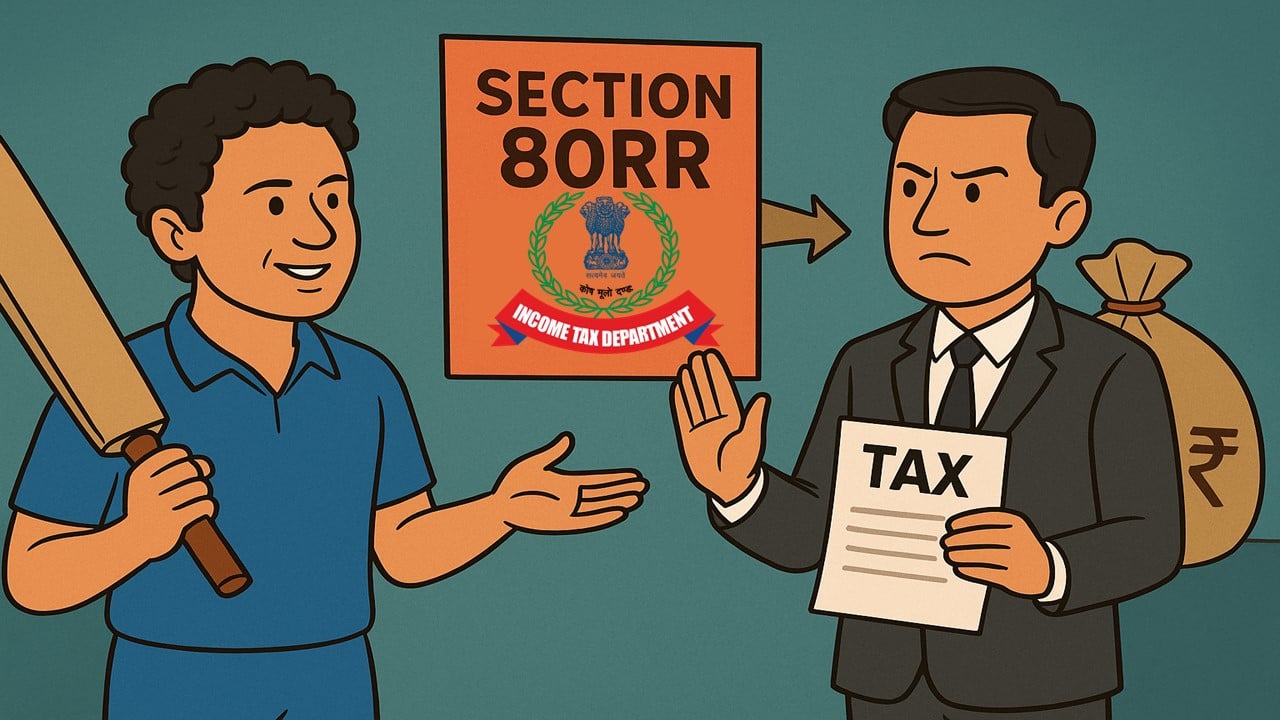 How Sachin Tendulkar Saved Rs. 58 Lakh in Taxes Using Section 80RR