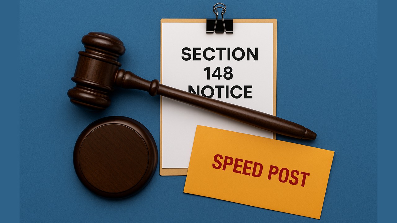 Speed Post Not Equivalent to Registered Post for Section 148 Notice: High Court