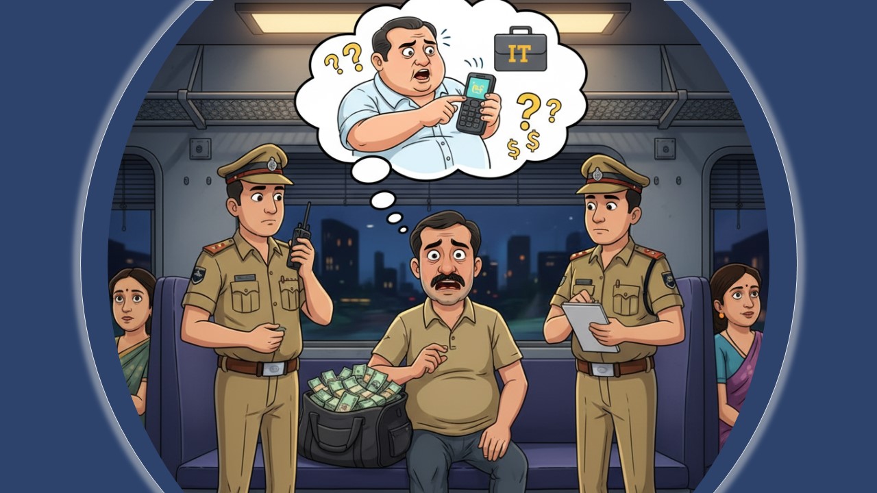 Suspicious Bag with Rs. 80 Lakh Found on Delhi Cantt Express, Rohtak Gold Merchant Under Scanner