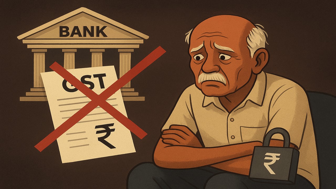 Ambur Man’s Bank Account Frozen Over Fake GST Dues, Leaving Him Without Pension