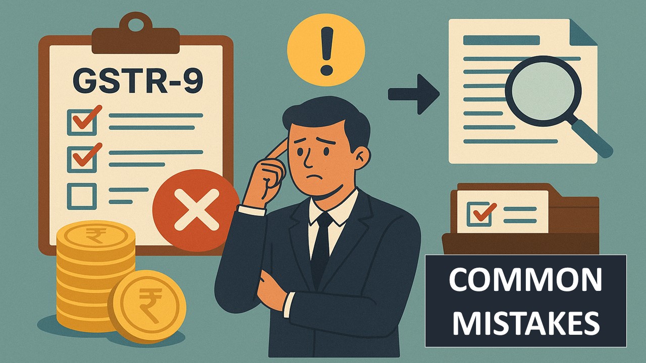 GSTR-9 Filing: Common Mistakes to Avoid While Filing GSTR-9