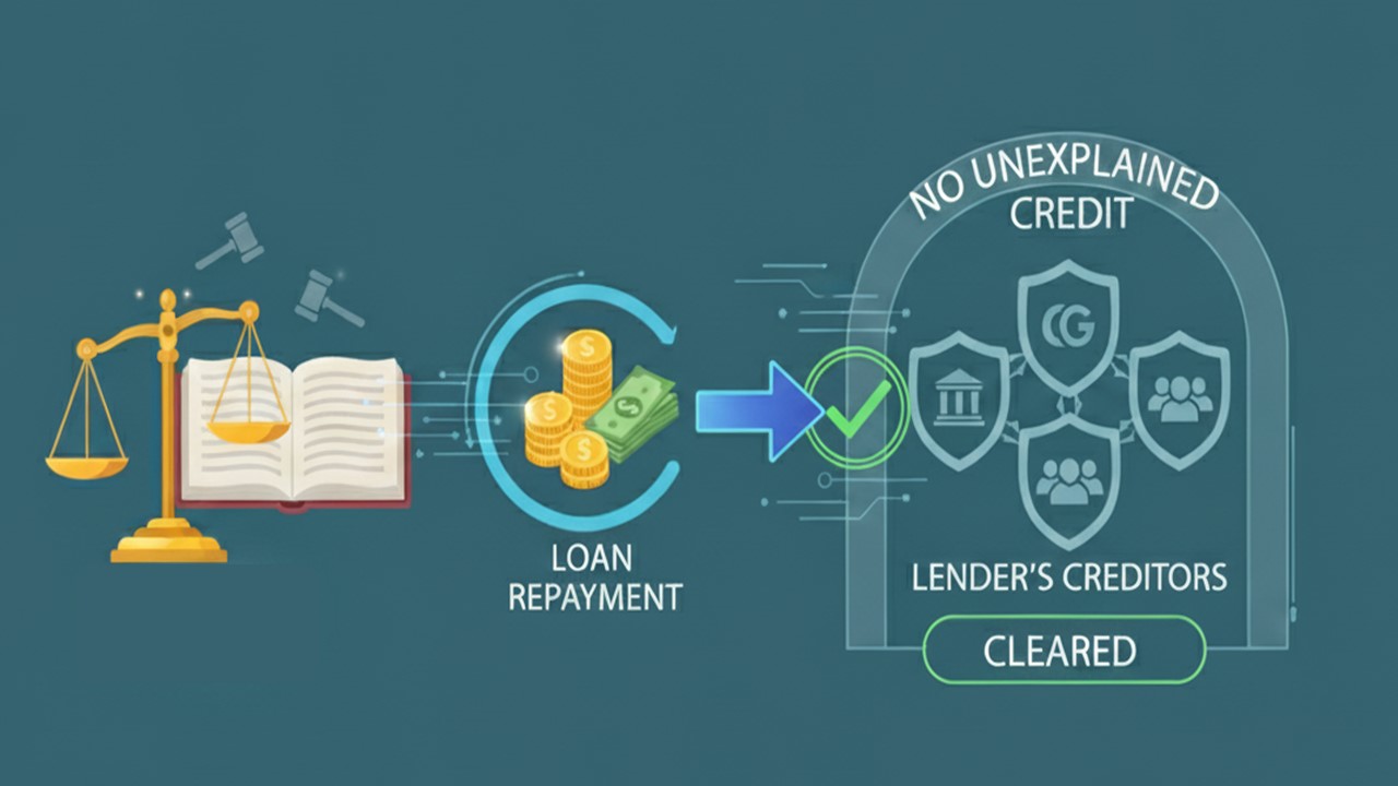 ITAT Finds No Unexplained Credit After Loan Repayment Made to Lender's Creditors