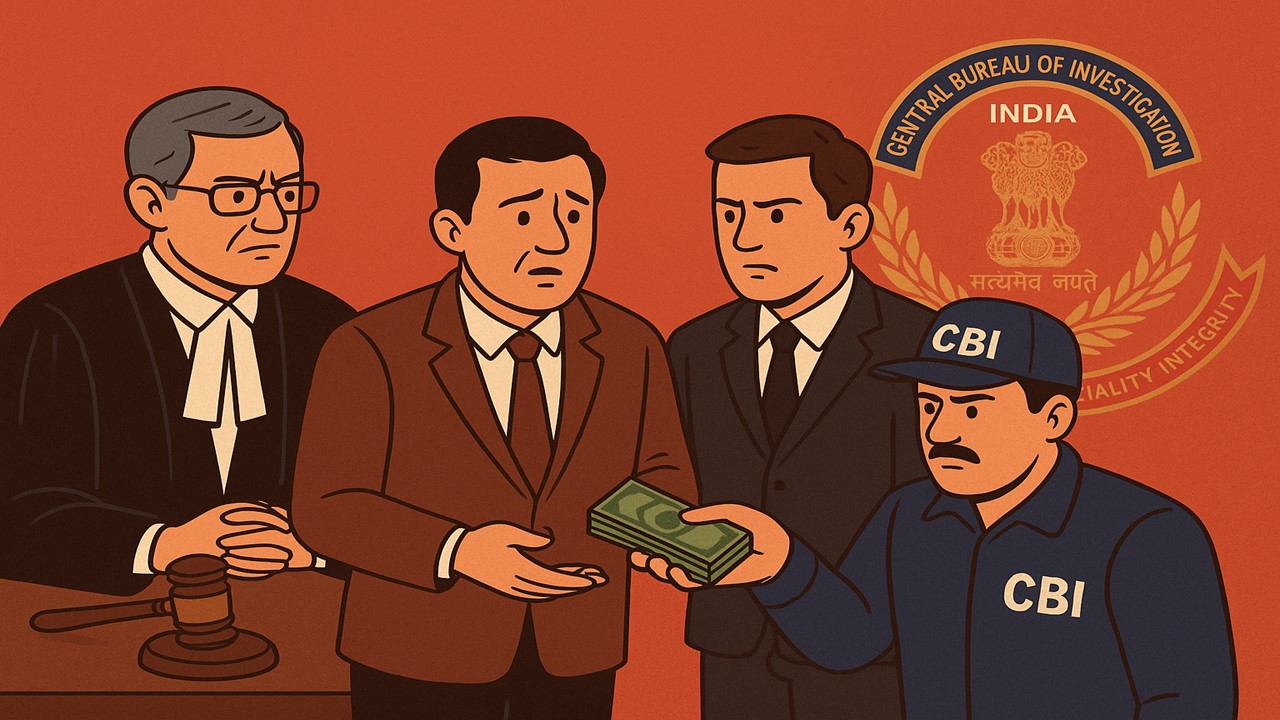 ITAT Judicial Member, Along with Advocate and Appellant, Arrested by CBI For Taking a Bribe to Settle a Case in Favour