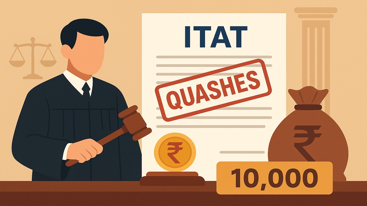 ITAT Quashes CIT(A)'s Order, Subject to Cost Payment of Rs 10,000