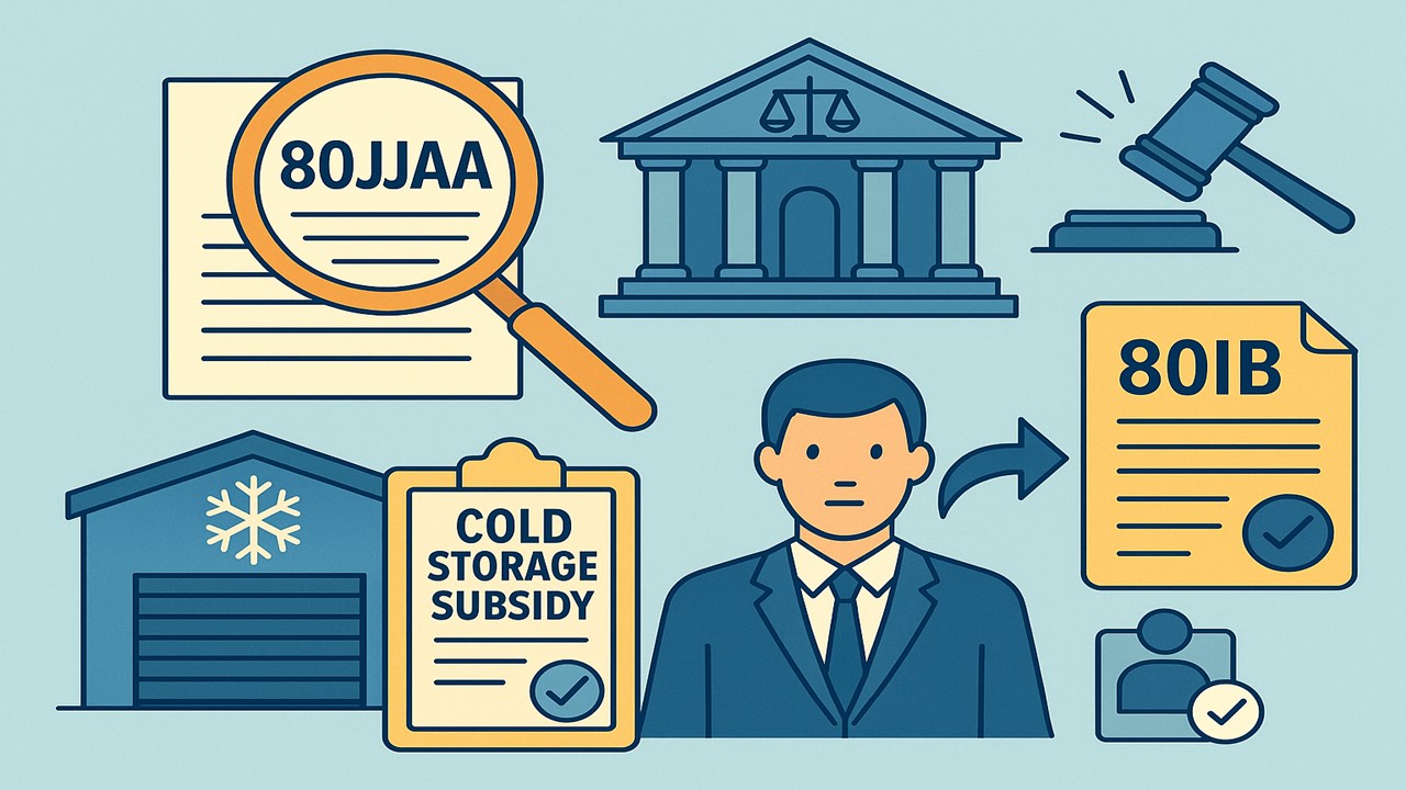 ITAT Remands Issues on Section 80JJAA, Cold Storage Subsidy and 80IB Deduction for Fresh Verification
