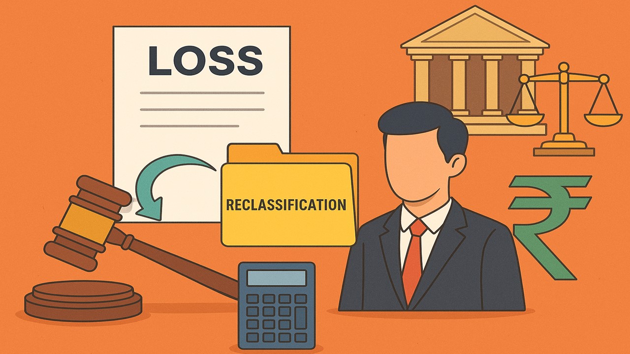 Mere Re-Classification of Loss Nature Can't be Considered as Under-Reporting of Income: ITAT