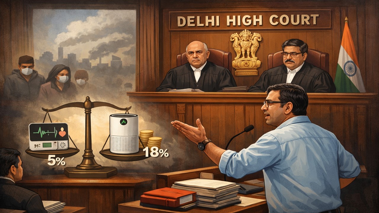 GST: PIL filed with Delhi High Court to Treat Air Purifiers As Essential Items, Not Luxury Goods