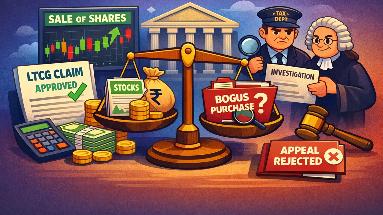 ITAT Allows LTCG Claim on Sale of Shares Under Section 10(38); Rejects Revenue's Appeal Alleging Bogus Gains