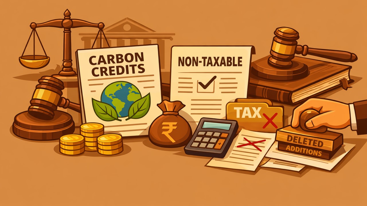 ITAT Rules Sale of Carbon Credits as Non-Taxable Capital Receipt; Deletes Major Additions