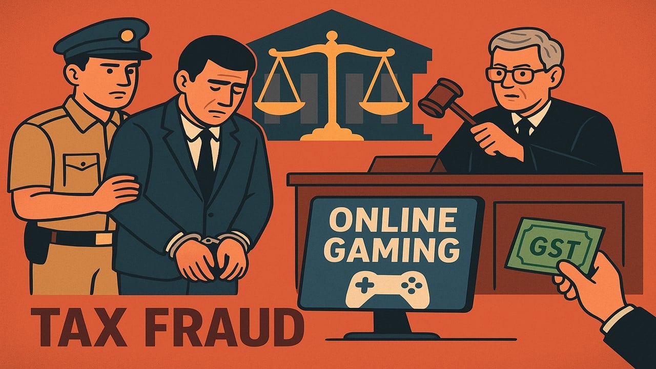 Online Gaming GST Evasion Scam: Court Sends Accused to Judicial Custody in Rs. 329 Crore Tax Fraud Case