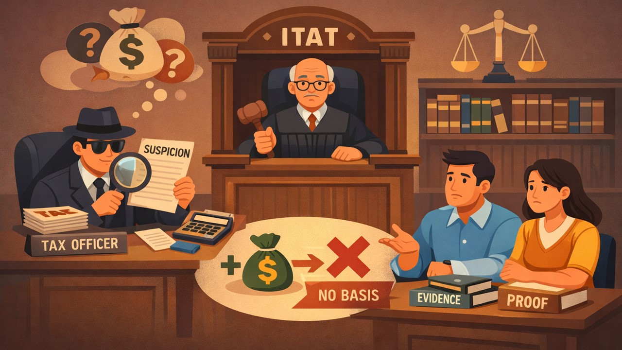 Additions Cannot Be Made on Mere Suspicion Without Proper Reasons: ITAT