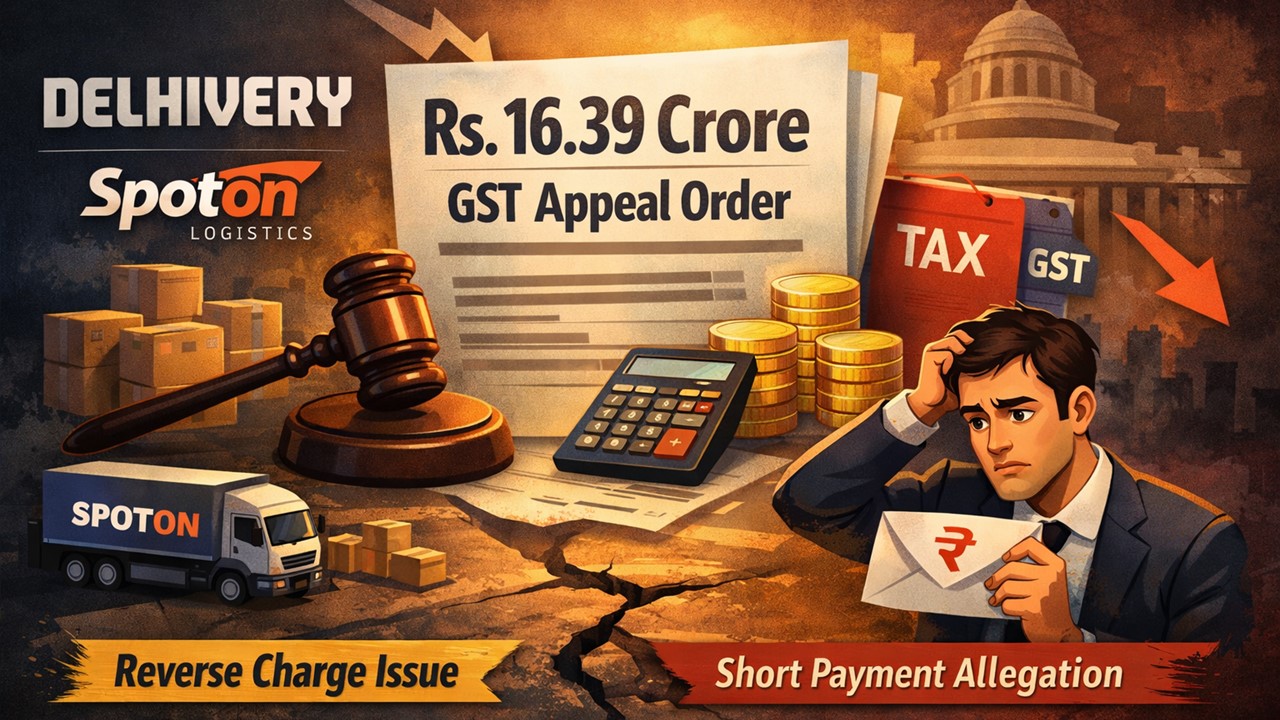 Delhivery Subsidiary Faces Rs. 16.39 Crore GST Demand Over Reverse Charge Tax Shortfall