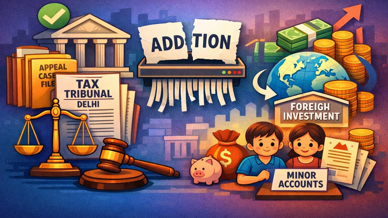 ITAT Delhi Upholds Deletion of Addition on Foreign Investment Made in Minors’ Names