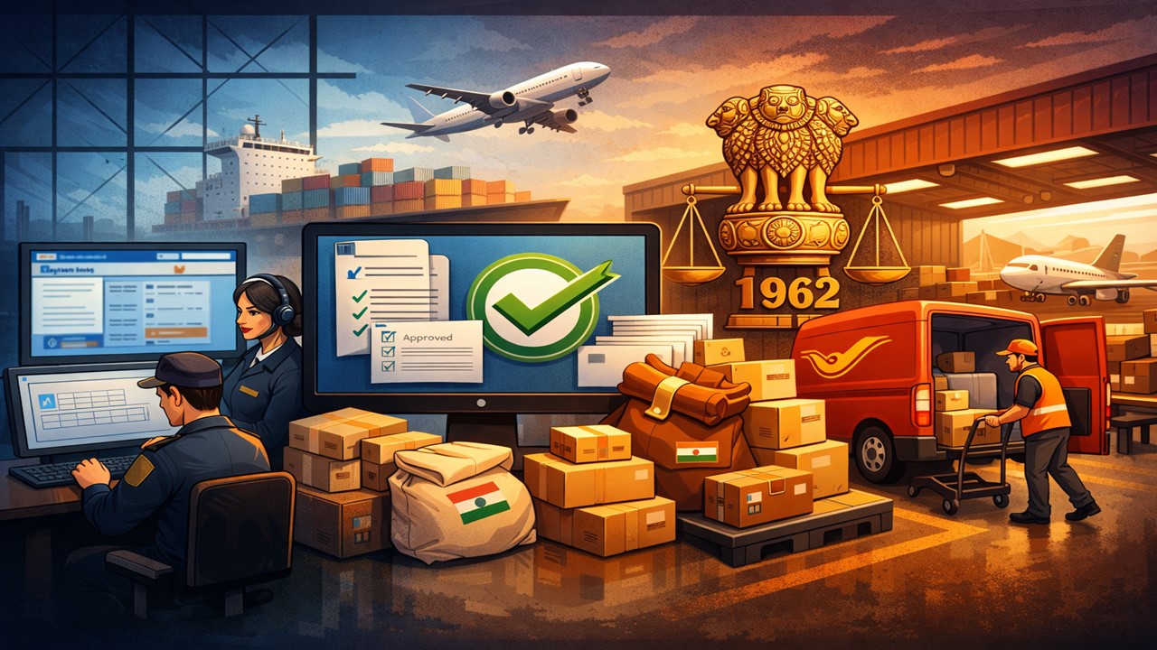 Ministry of Finance Amends Customs Notification on Electronic Processing of Exports by Post