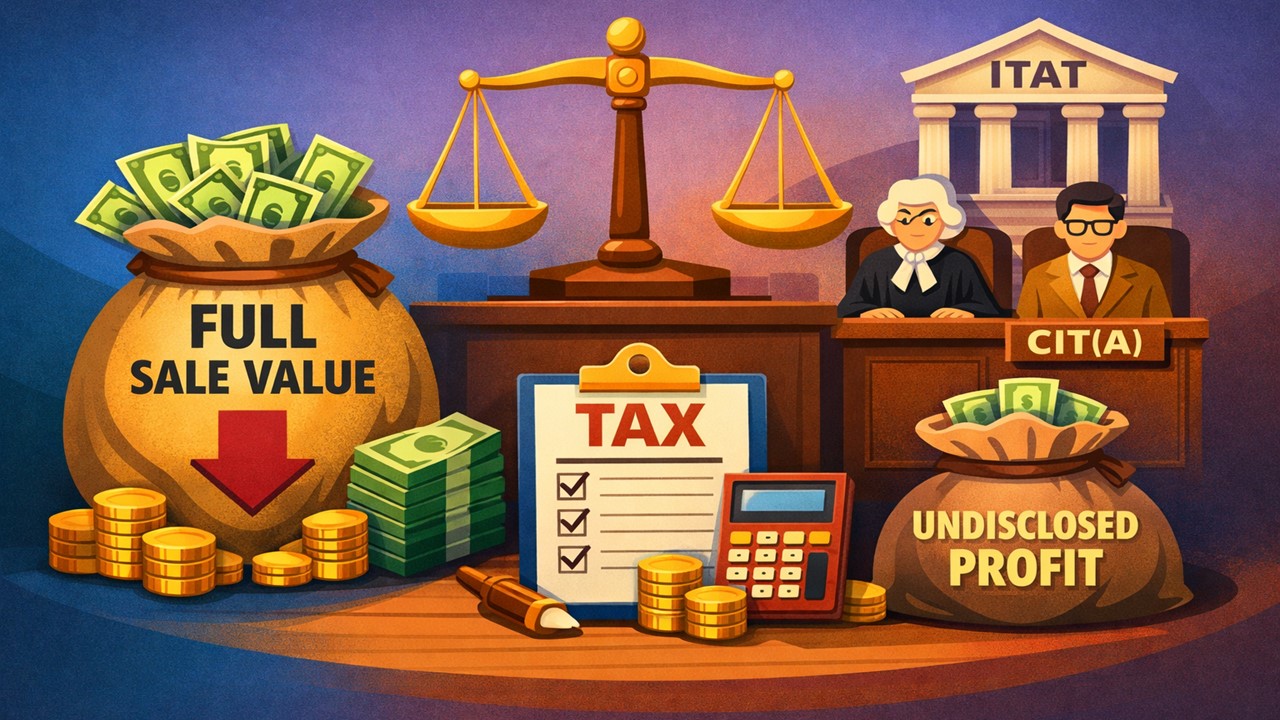 Only Profit From Undisclosed Sales Must be Taxed Instead of Entire Sale: ITAT Upholds CIT(A)'s Order