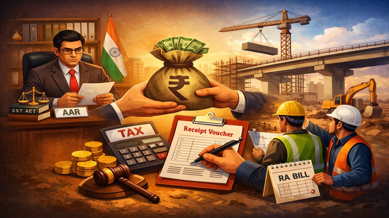 AAR Affirms GST Liability on Advance Payments Received for Construction Services