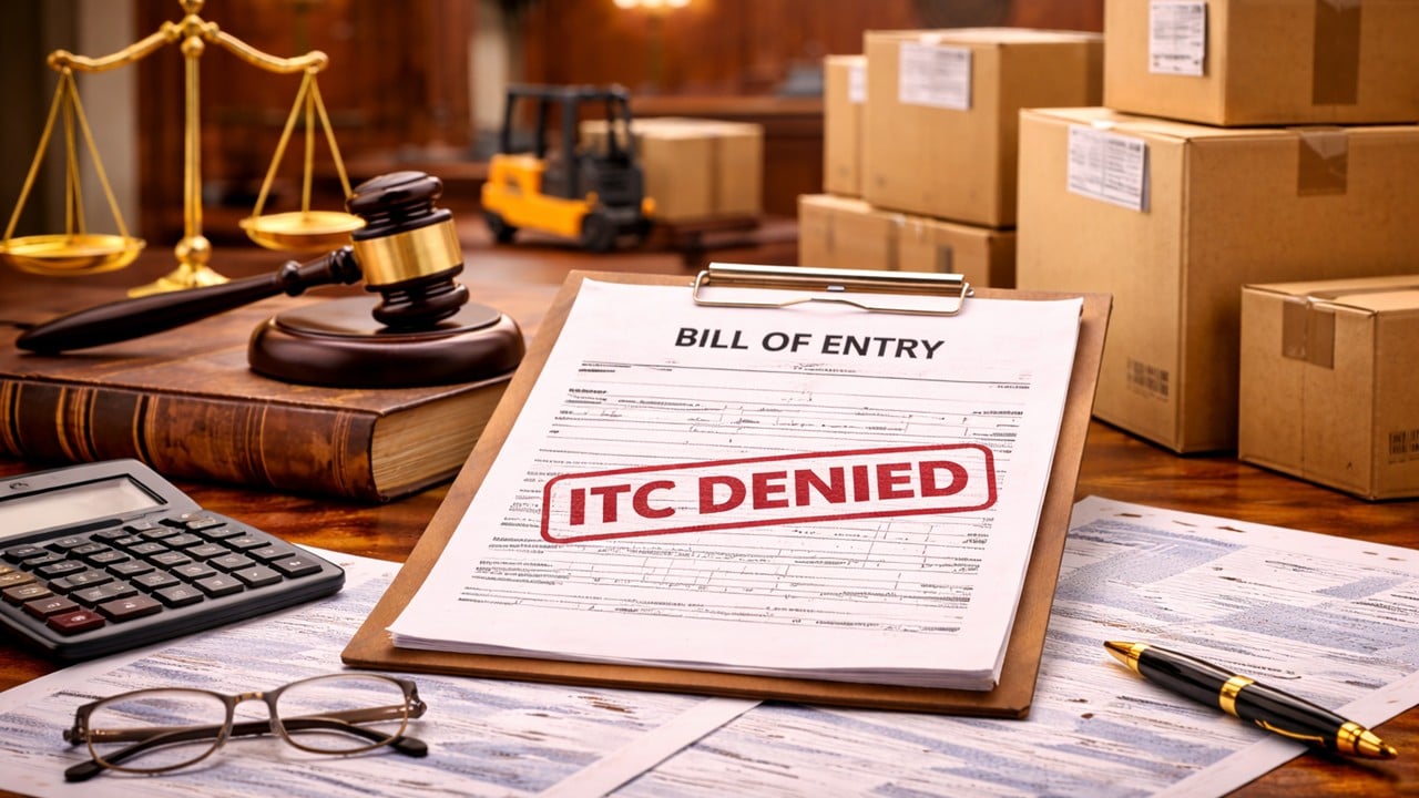 AAAR Ruling: No ITC on Bill of Entry Issued in the Name of Third-Party Warehouses
