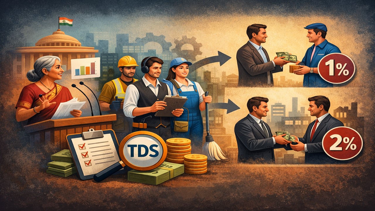 Budget 2026: Manpower Supply Now Treated as 'Contractual Work' for TDS Purposes