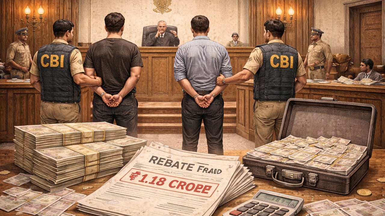 CBI Court Sentences Three to 3 Years’ Jail in Rs. 1.18 Crore Excise Duty Rebate Fraud