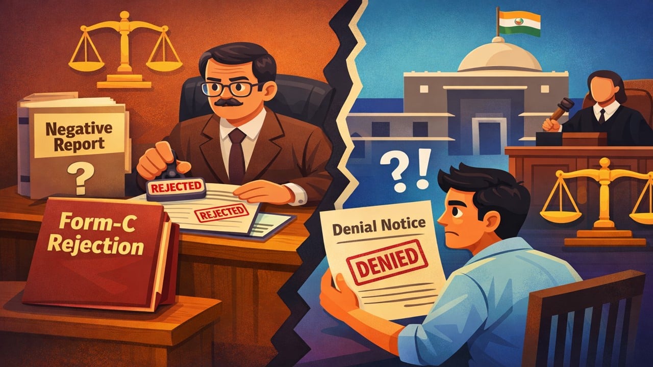 Form-C Benefit Rejection Without Sharing Negative Report to Appellant Violates Natural Justice: Gujarat HC