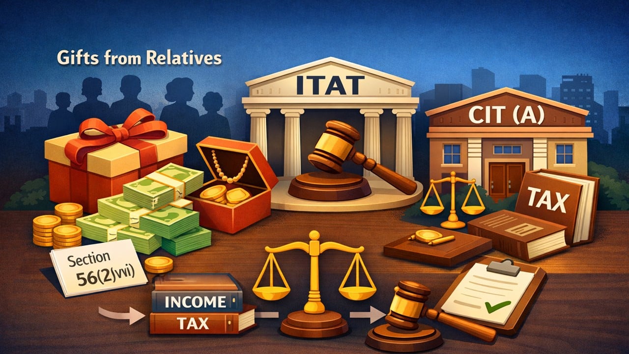 Gifts Received by Relatives Not Taxable u/s 56(2) (vii): ITAT Upholds CIT(A)'s Order