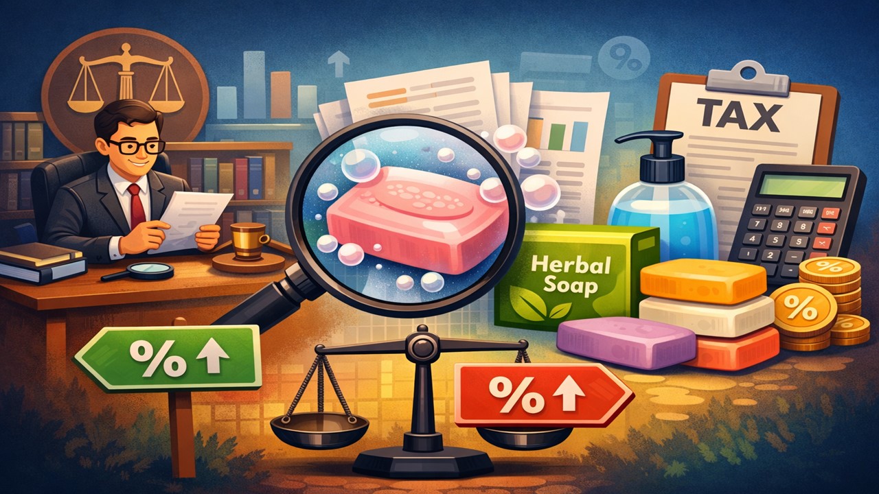 AAR Clarifies Classification of "Toilet Soaps" and Applicable GST Rates