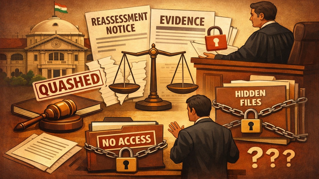 Allahabad HC Quashes Reassessment Proceedings for Not Sharing Evidence Used to Reopen Case