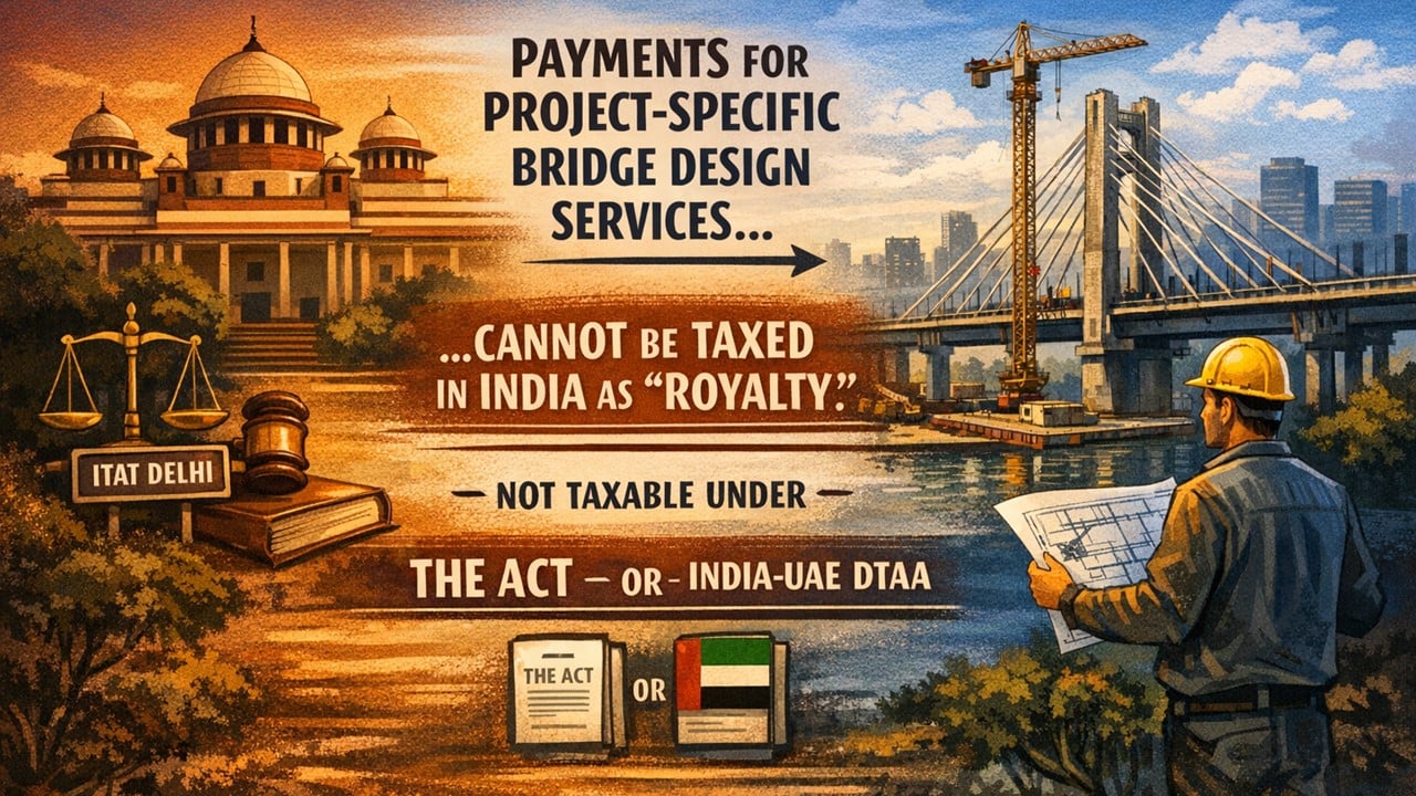 Big Win for UAE Assessee: ITAT Holds Design Fees Not Taxable as "Royalty" Under India-UAE DTAA