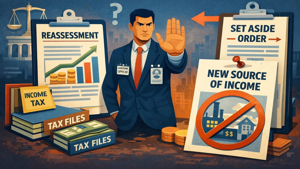 Income Tax: Assessing Officer Cannot Introduce New Income Source In Set Aside Assessment