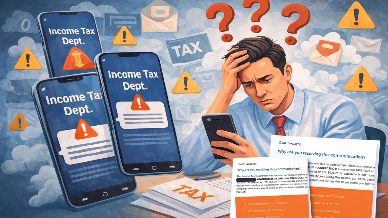 Advance Tax: Income Tax Department's Bulk Messages Create Confusion Among Taxpayers